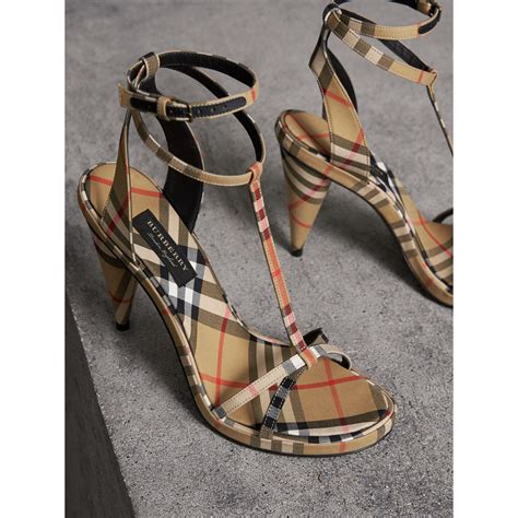 women's burberry sandals